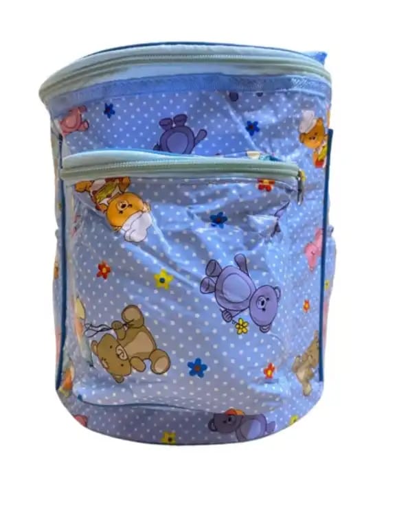 Diaper Bag for Newborn Baby Small Size Beautiful Round Shape Baby Bag For Diaper & Accessories - Circle