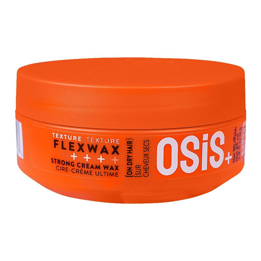 Schwarzkopf Oseis+ Texture Flexwax Strong Cream Wax | Hair Styling Care | 85ml