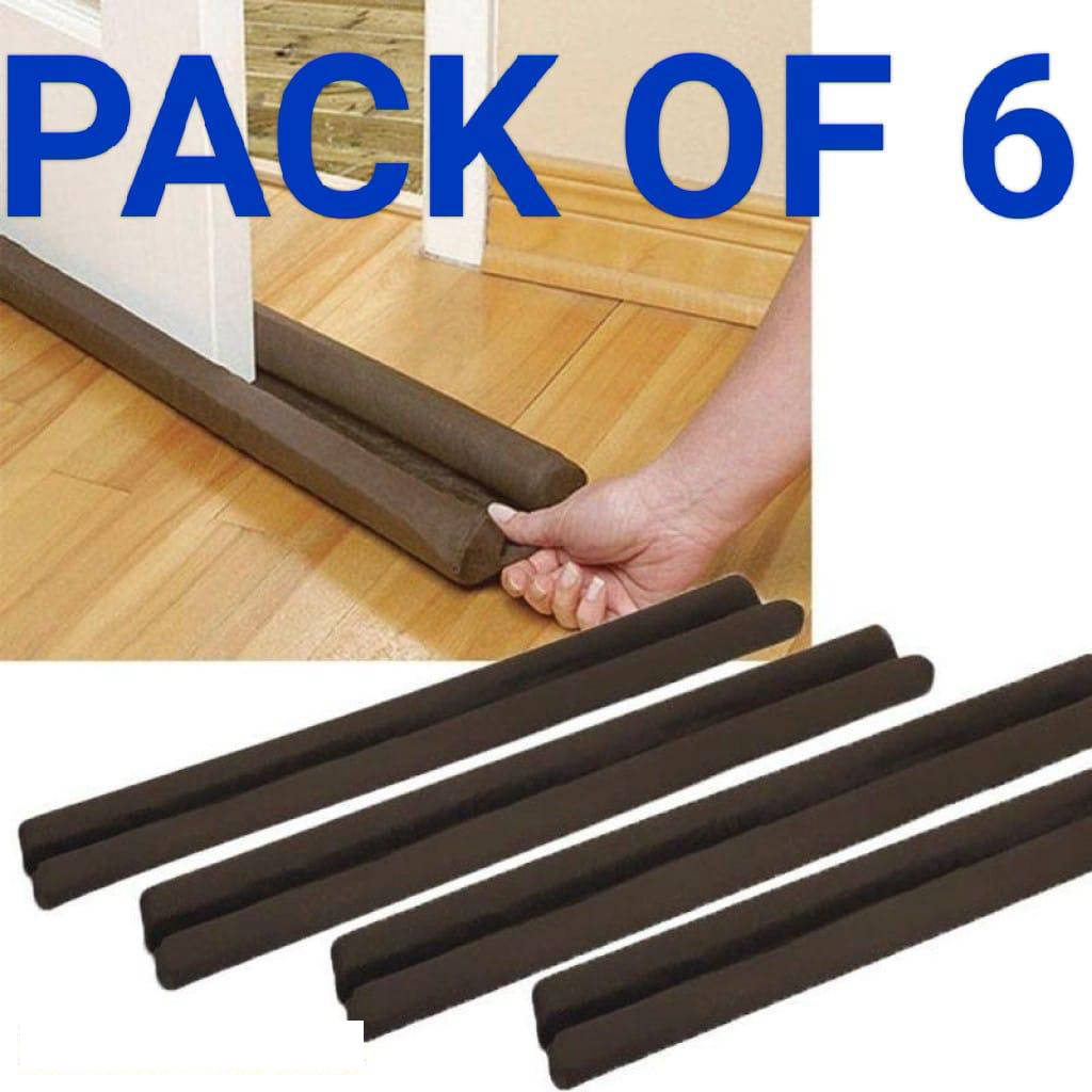 Pack of 6 Door Stopper, 40Inch,, Nonwoven, AC Air Stopper for Doors