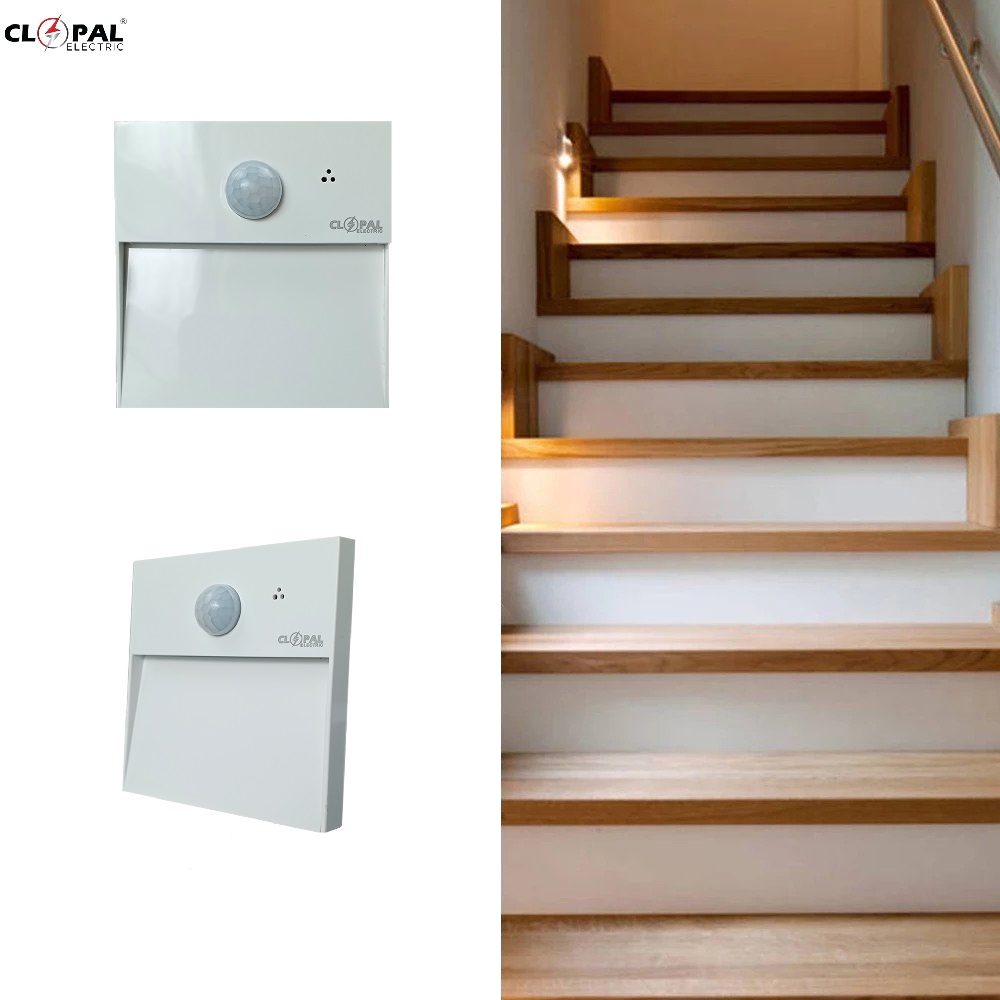 Clopal Motion Sensor LED Stair Light Step Light Indoor / Light 220V