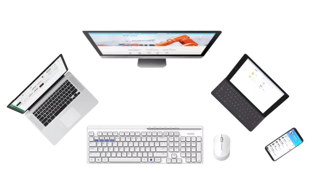 RAPOO M100 Silent Multi-Mode Wireless Mouse 1300Dpi Connect via Bluetooth 3.0, 4.0, and 2.4 GHz 48 4c4a2d52fb24ebf91a74c894c78cbc37