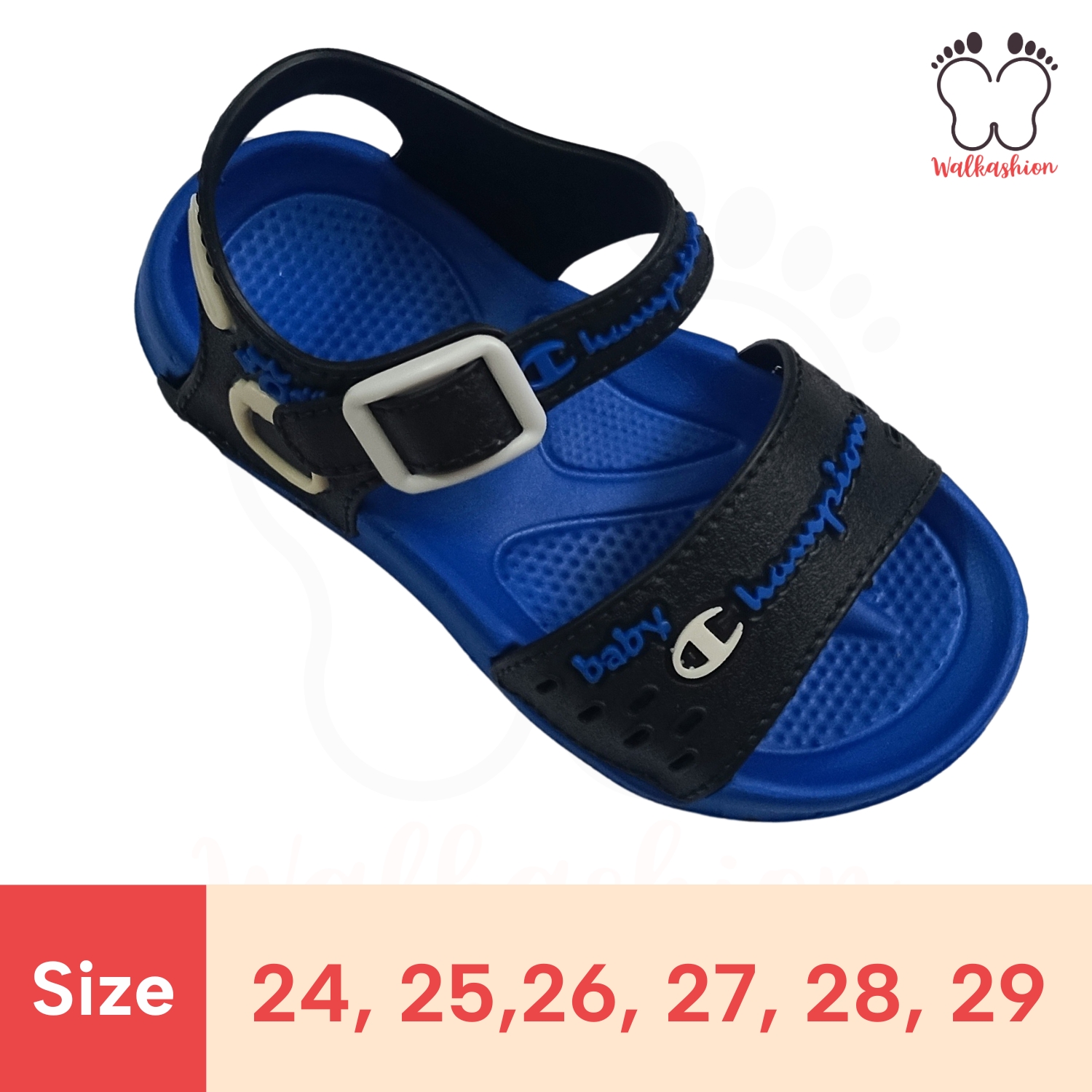 Kids Unisex button strap sandals for Baba and Baby. (100% Soft, Durable and Comfortable). Waterproof Casual Sandals for Kids. Best for all Season.Light weight, Soft, Durable and Comfortable. Washable premium material.