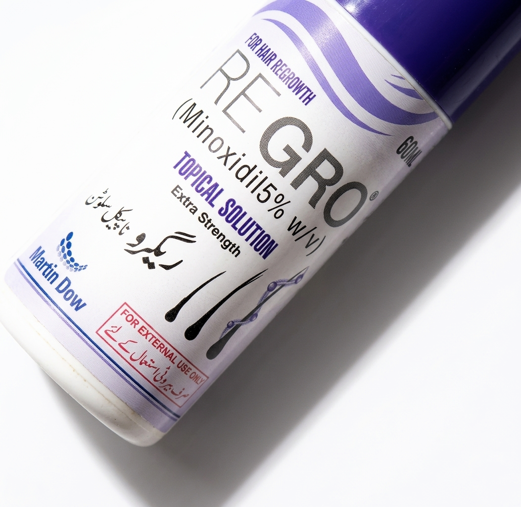 Minoxidil 5% Hair Topical Solution Hairfall Solution Hair Regrowth - Minoxin spray - Minoxidil beard oil