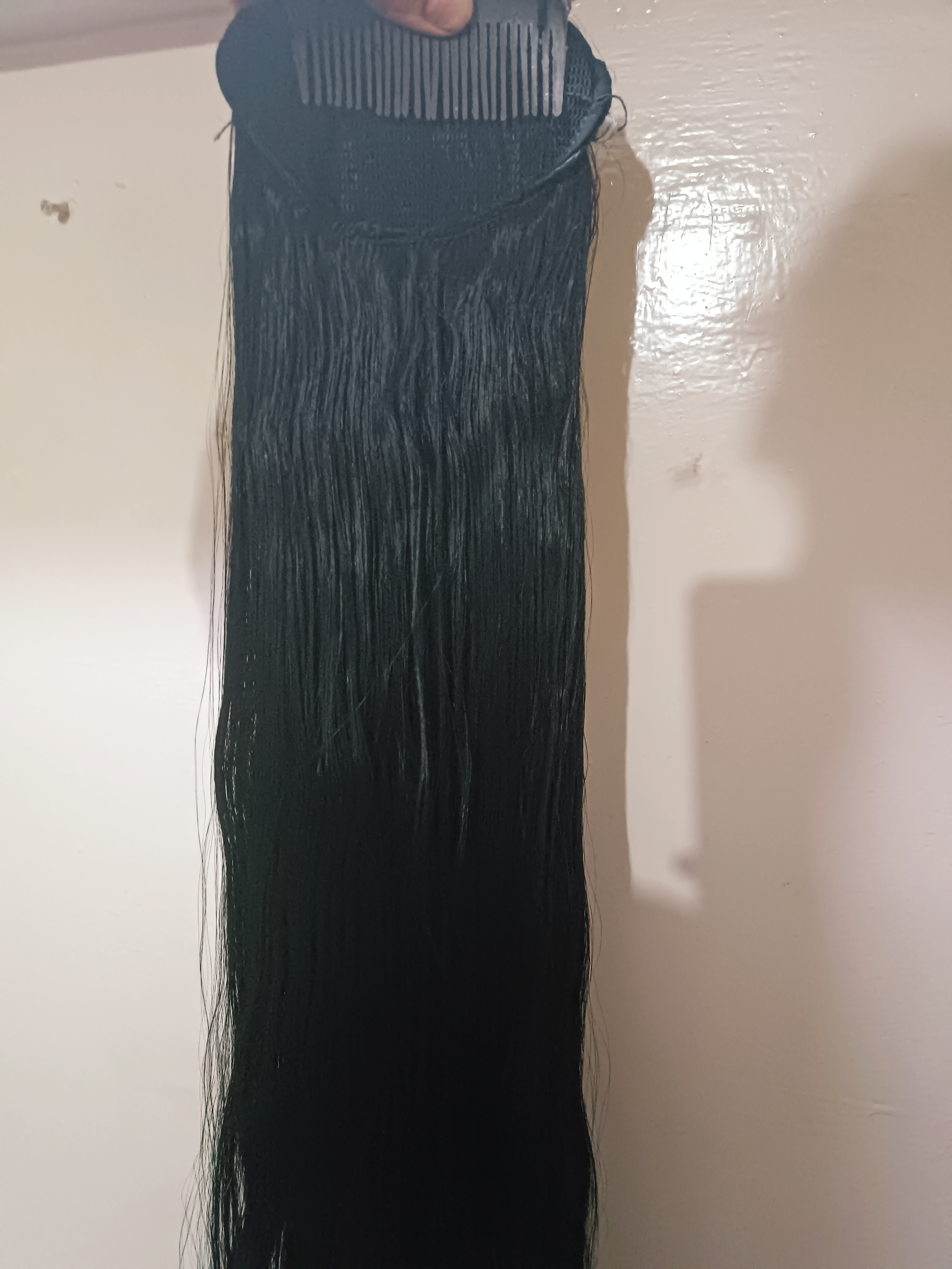Hair Extension Black for girls & womens 27Inch