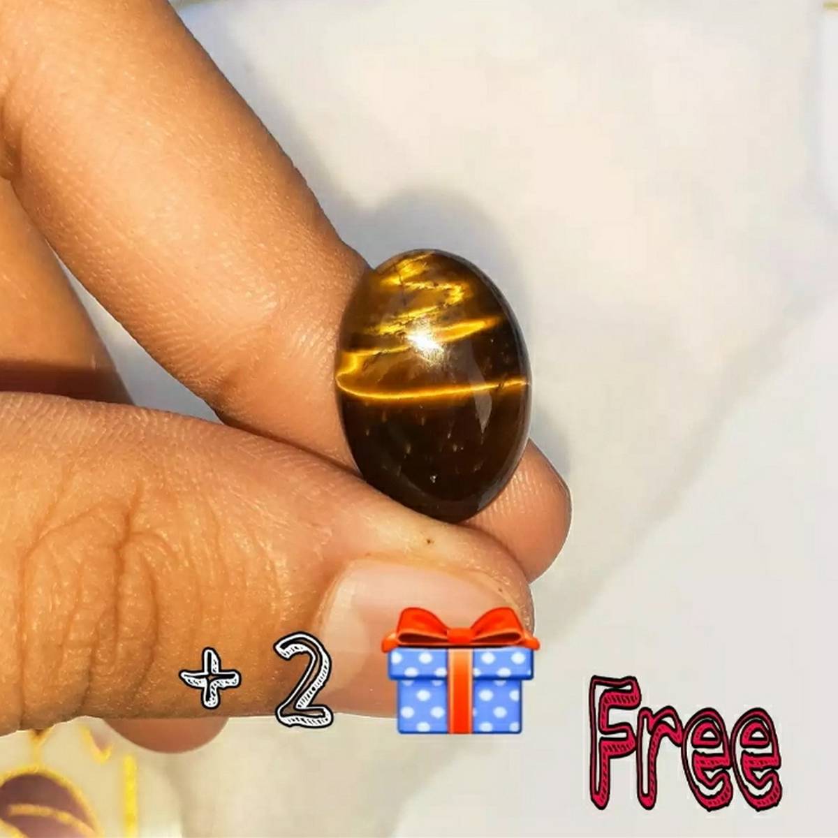 Real Tiger Eye Stone gemstones weight about 10-14 crt original mine Stone with surprise gift