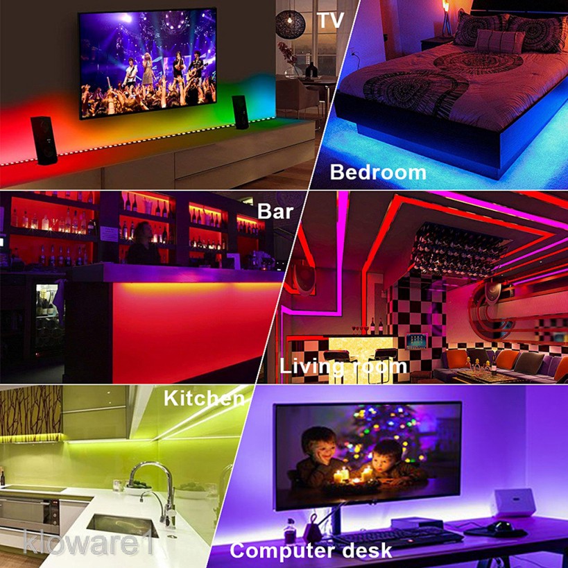 Twilight RGB 5050 LED Strip Light 2M, Adhesive, Mobile app Control, Multi Color Changing Smart LED Lights for Room, TV Backlight, Gaming Setup, Music Sync, Remote Control Decoration Lights