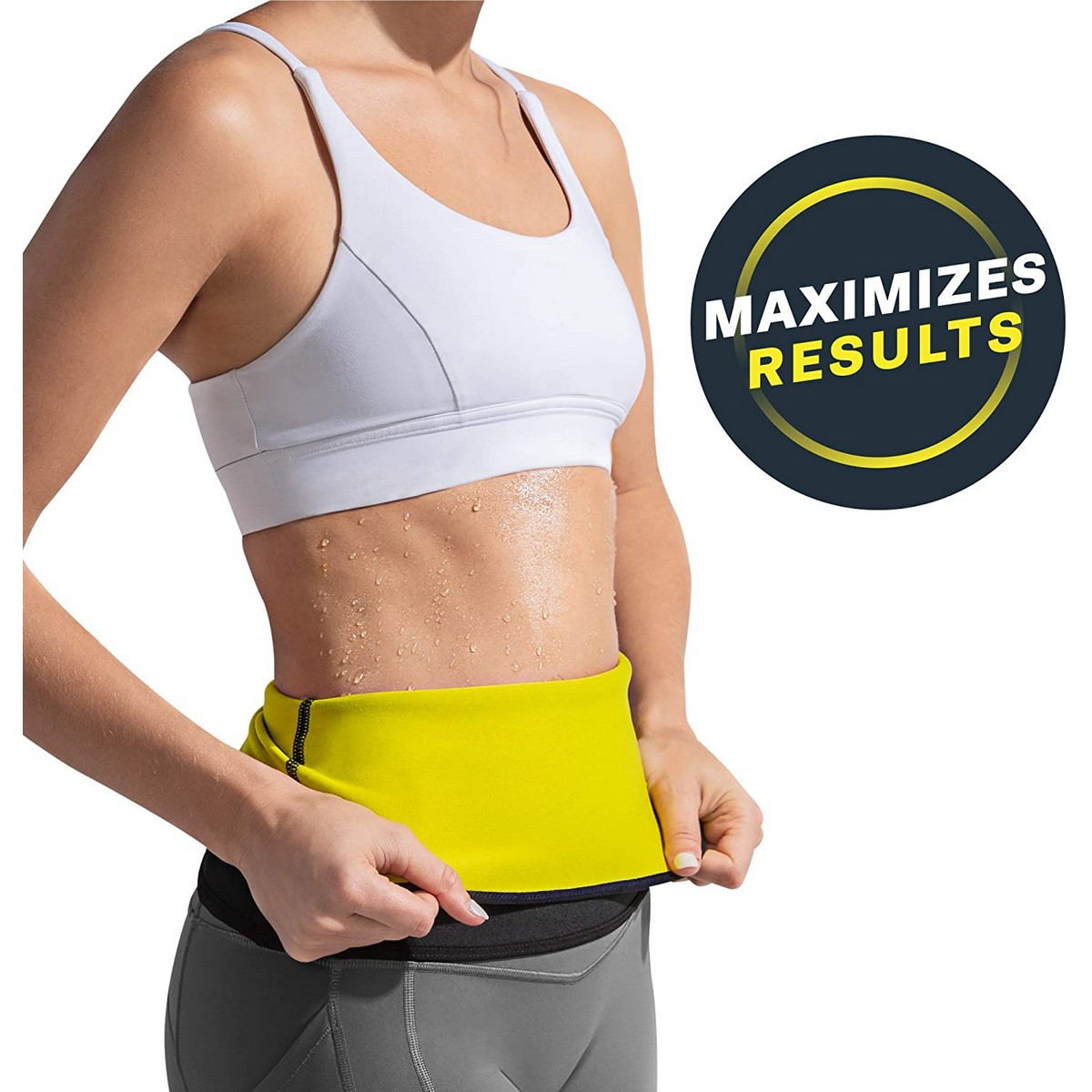 Soft Slim Sweat Belt for Men \u0026 Women 