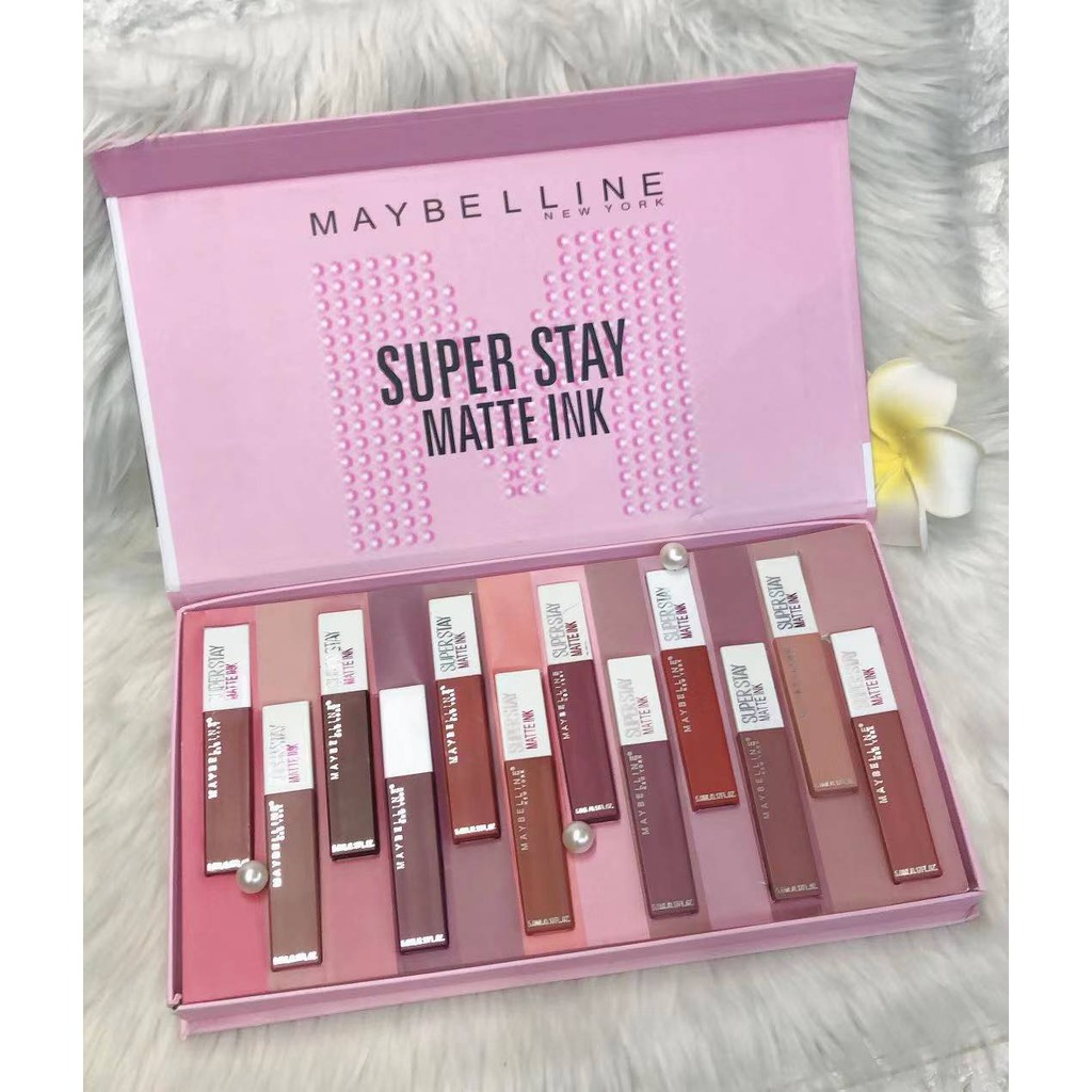 maybelline matte ink set