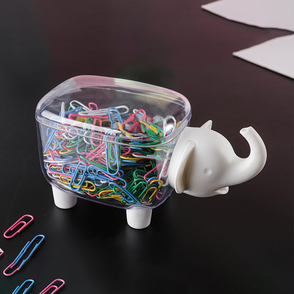 Cotton Swab Storage Box Sheep Elephant Dust-Proof Toothpick Holder Organizer