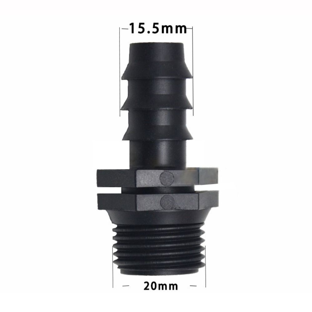 Briny River 2Pcs Tap Adapter Quick Connector With 1 Inch Male Thread For Garden Hose Compatible With Gardena Plug System