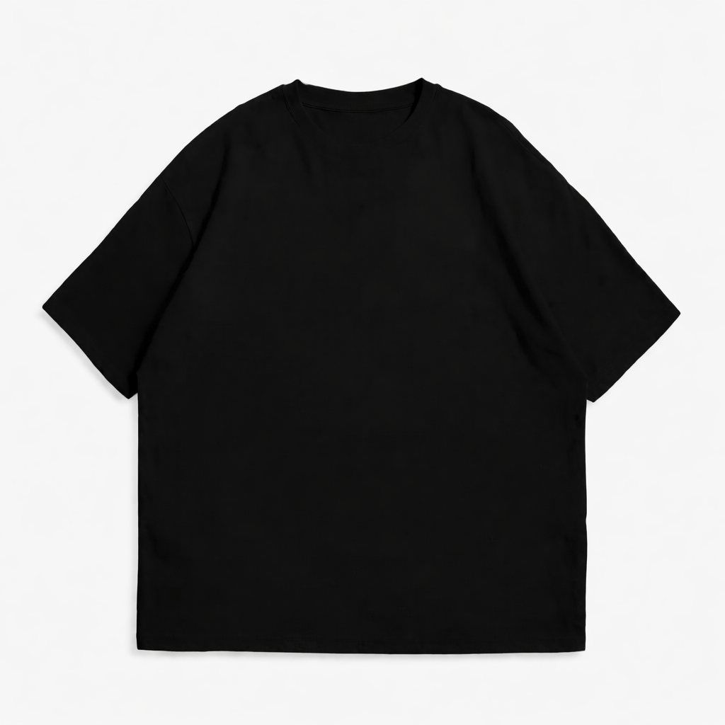MK Garments -  Oversized Loose Fitting Drop Shoulder T-Shirt for Men Premium Cotton Jersey Round Neck Half Sleeves Casual Street Style Summer Wear Soft Comfortable For Men and Women