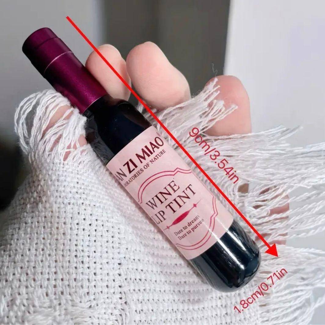Pack of 6 Man Zi Miao Wine Lip Tint | Waterproof, Long-Lasting, and Trendy Korean Style Lip Tint