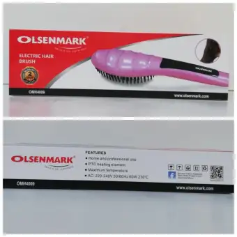 olsenmark hair straightener price