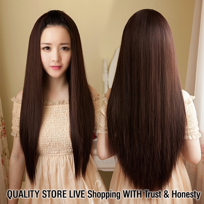 Natural Brown Hair Extension for Girls – 100% Natural Looking Hair