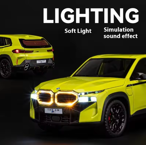 1:24 BMW XM Diecast Alloy Model Car | Metal Body | Luxury Performance SUV | Opening Doors | Collector Model view 10