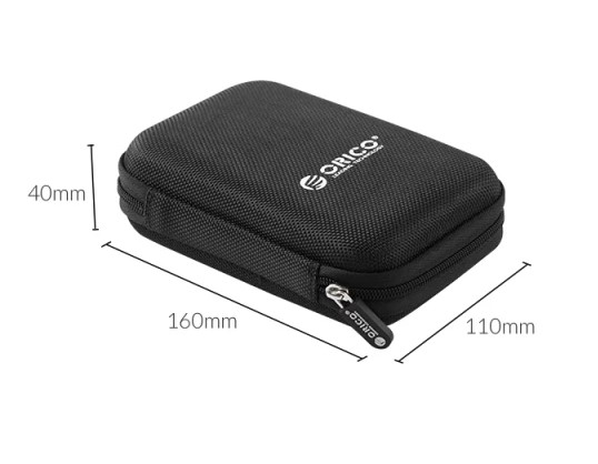 Orico 100% Original External Portable Hard Disk Drive Case - Black