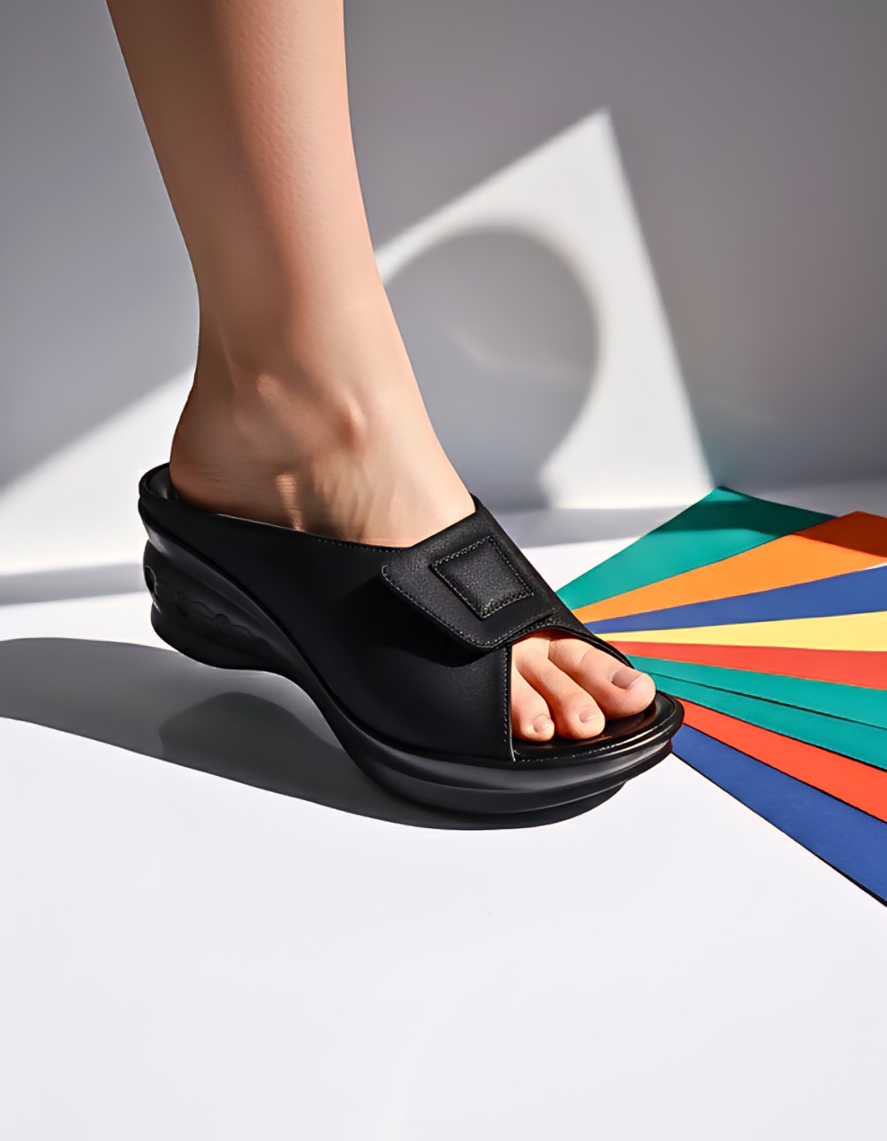 Stylish Wedge For Women or Girls-SAWA SHOES- 403