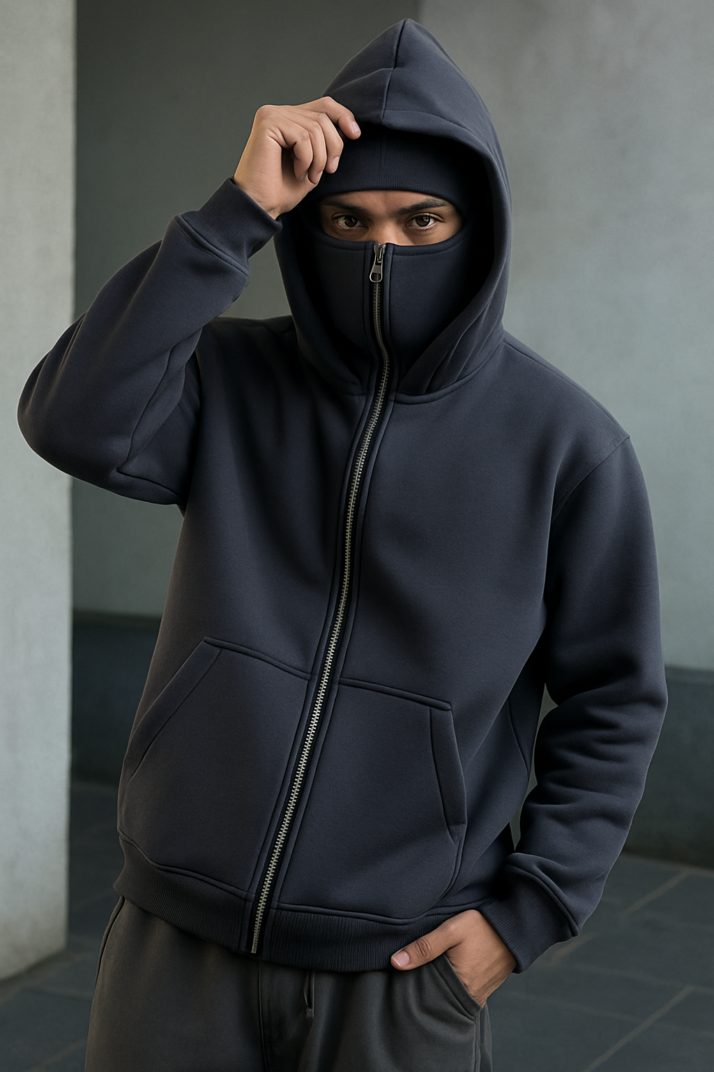 Zip-Up Jackets and Hoodies | Panel and Colour-Block Styles | Zip-Front and Pullover Options | S-XL