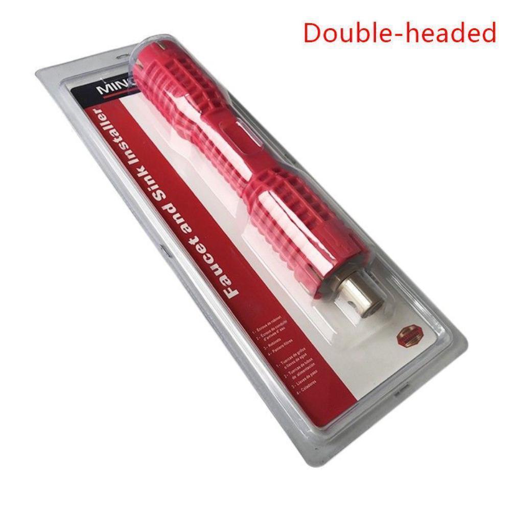 Multi Function Water Pipe Double Head Wrench Sink Bottom Clamp