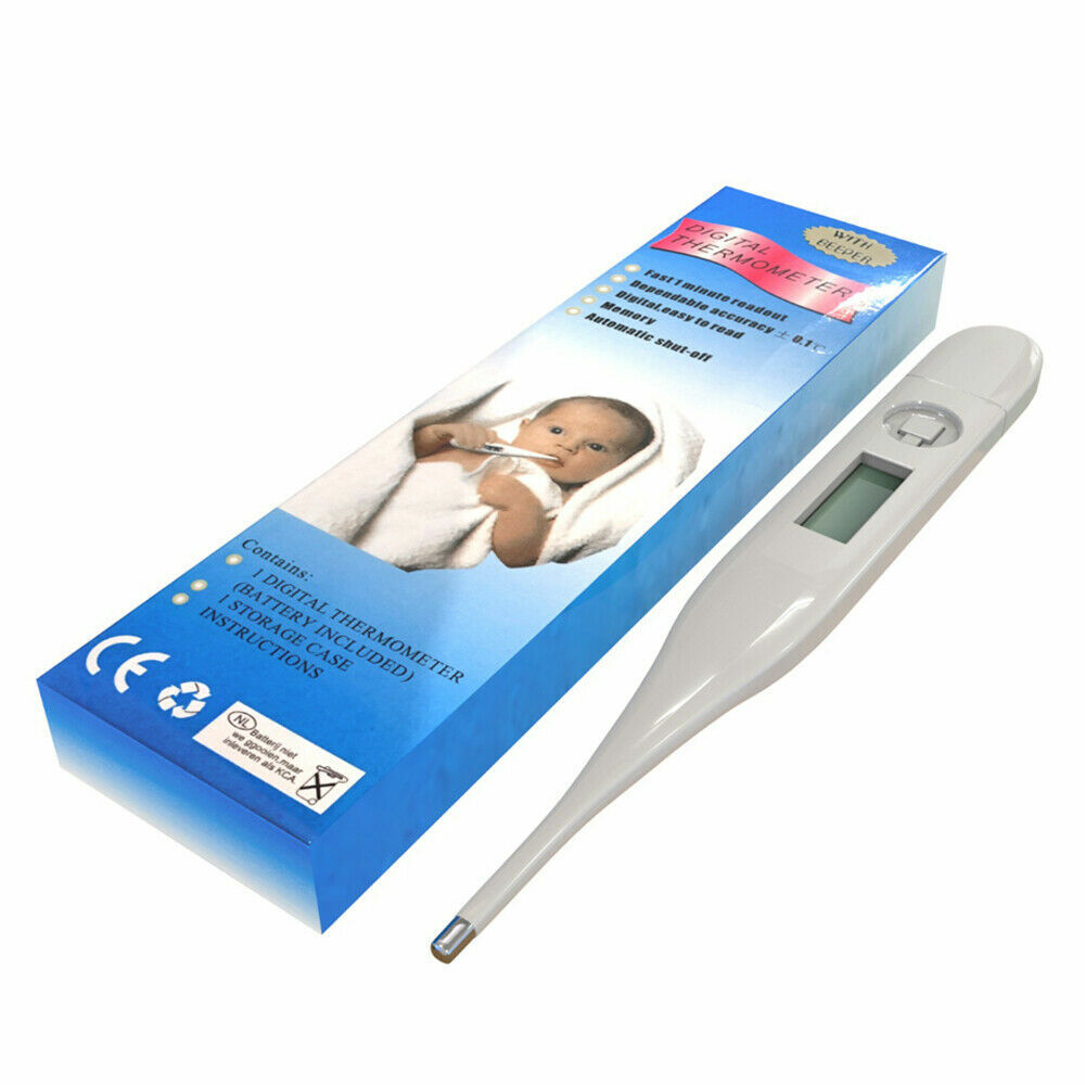 Digital Thermometer Alarm Medical Body Temperature