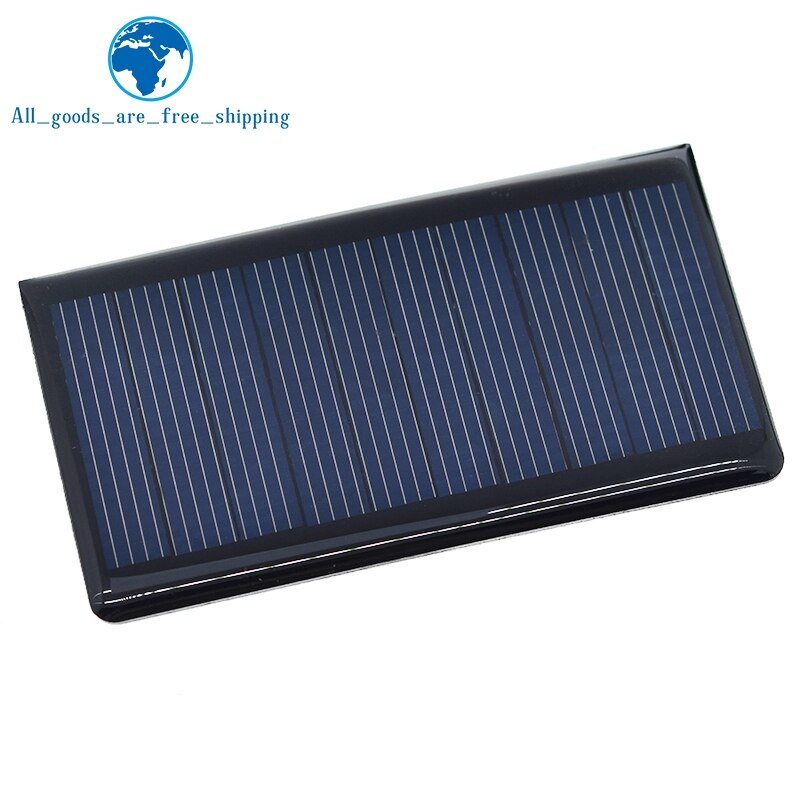 5.5V 50mA Solar Panels Polycrystalline 68x37mm Mini Sunpower Solar