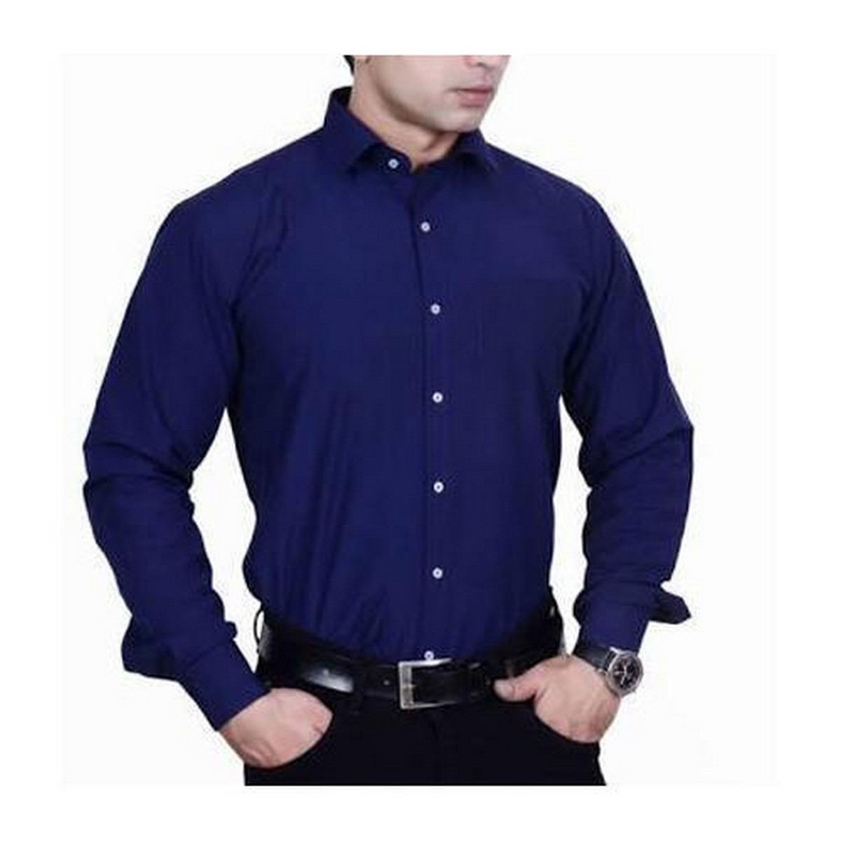 navy blue formal dress office shirt for 