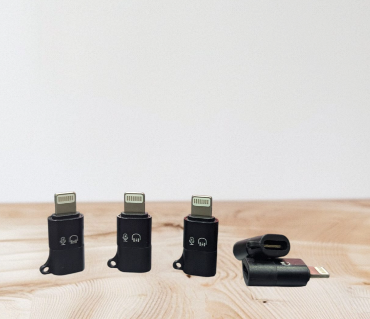 Wireless Microphone Connector Type C to Iphone USB Android for Wireless Mic Lavalier Converter Type C to Iphone USB OTG price in Pakistan