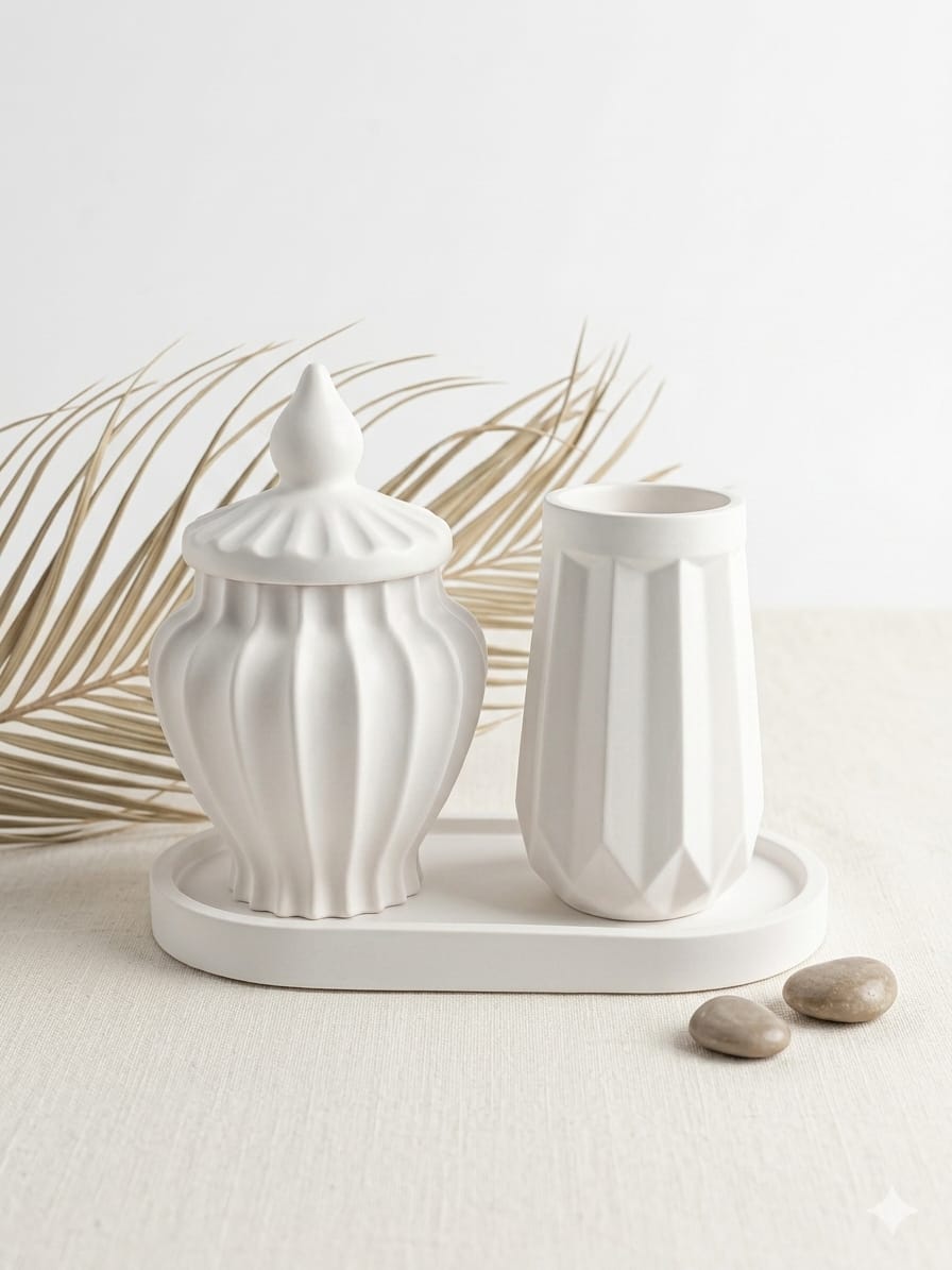 Creative Design Vase Ornaments Artistic Style, Decorations Suitable for Fireplace, Bedroom, Kitchen, and Living Room Decoration, office and theme based area