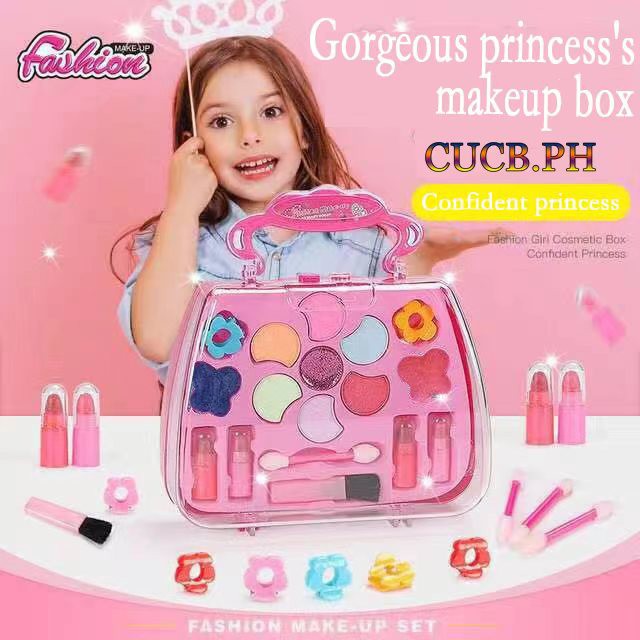 Make Up Toy for Kid Pretend Play Makeup Set Safety Nontoxic Makeup