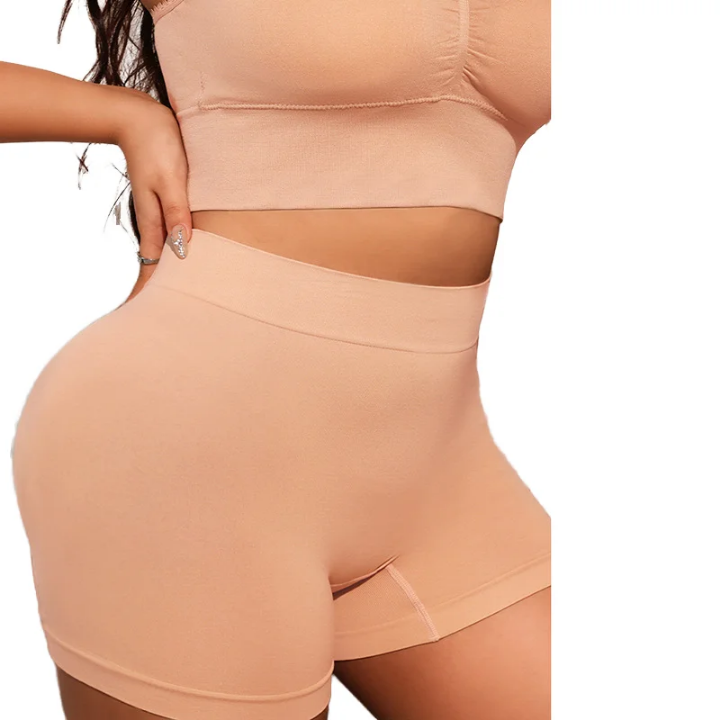 New Style Stretchable High Waist Trainer Boyshort Underwear Seamless Panties For Yoga Exercise Gym Wear For All Women And Girls