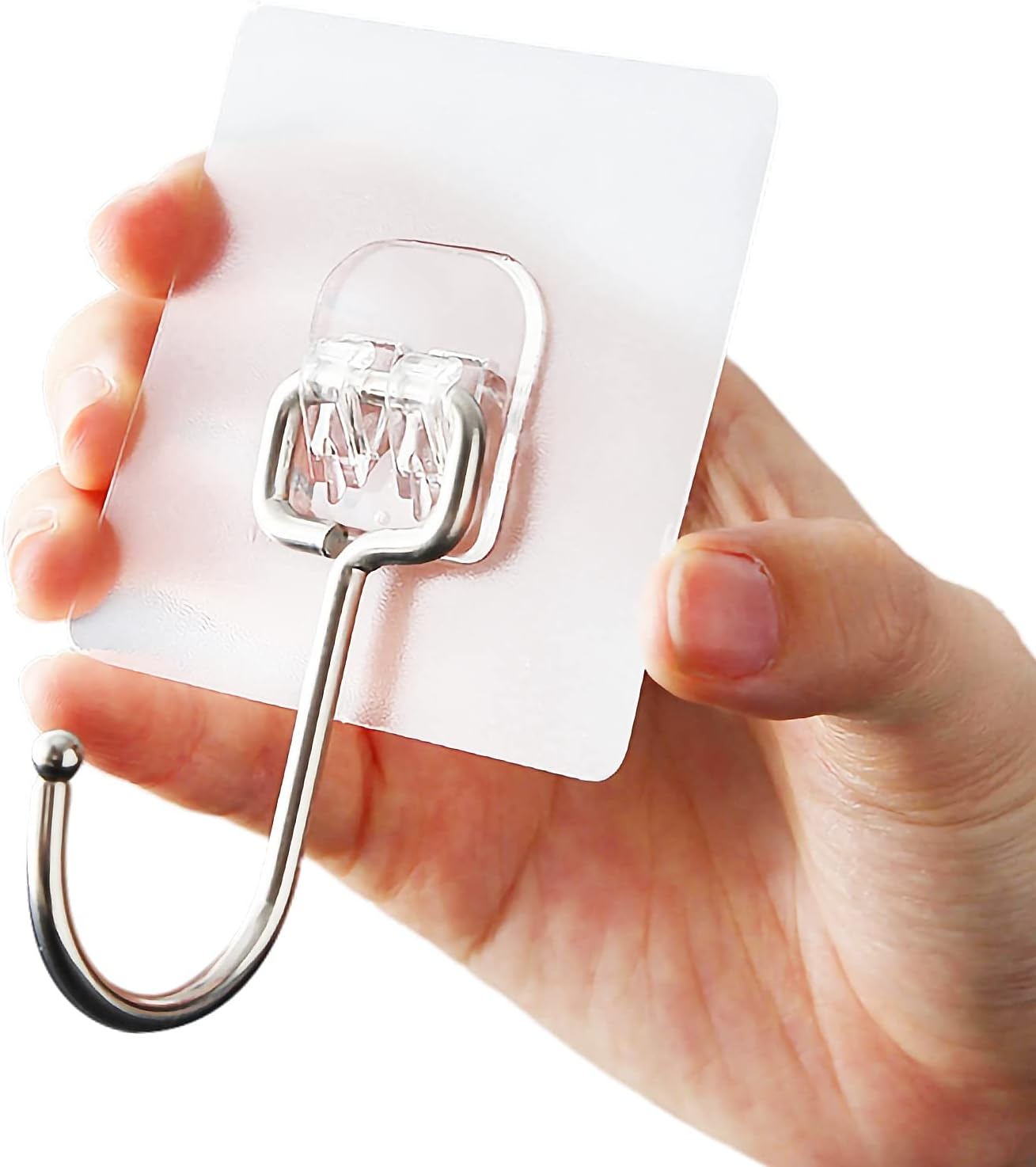 Strong Self Adhesive Hooks Punch-free Door Wall Hangers Hook for Kitchen Bathroom Home Towel Bags Storage Hanging Holder