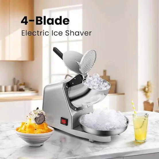 thumbnail image 2 of JOYDING 350W Electric Ice Shaver Shaved Ice Machine Ice Crusher 2 of 13