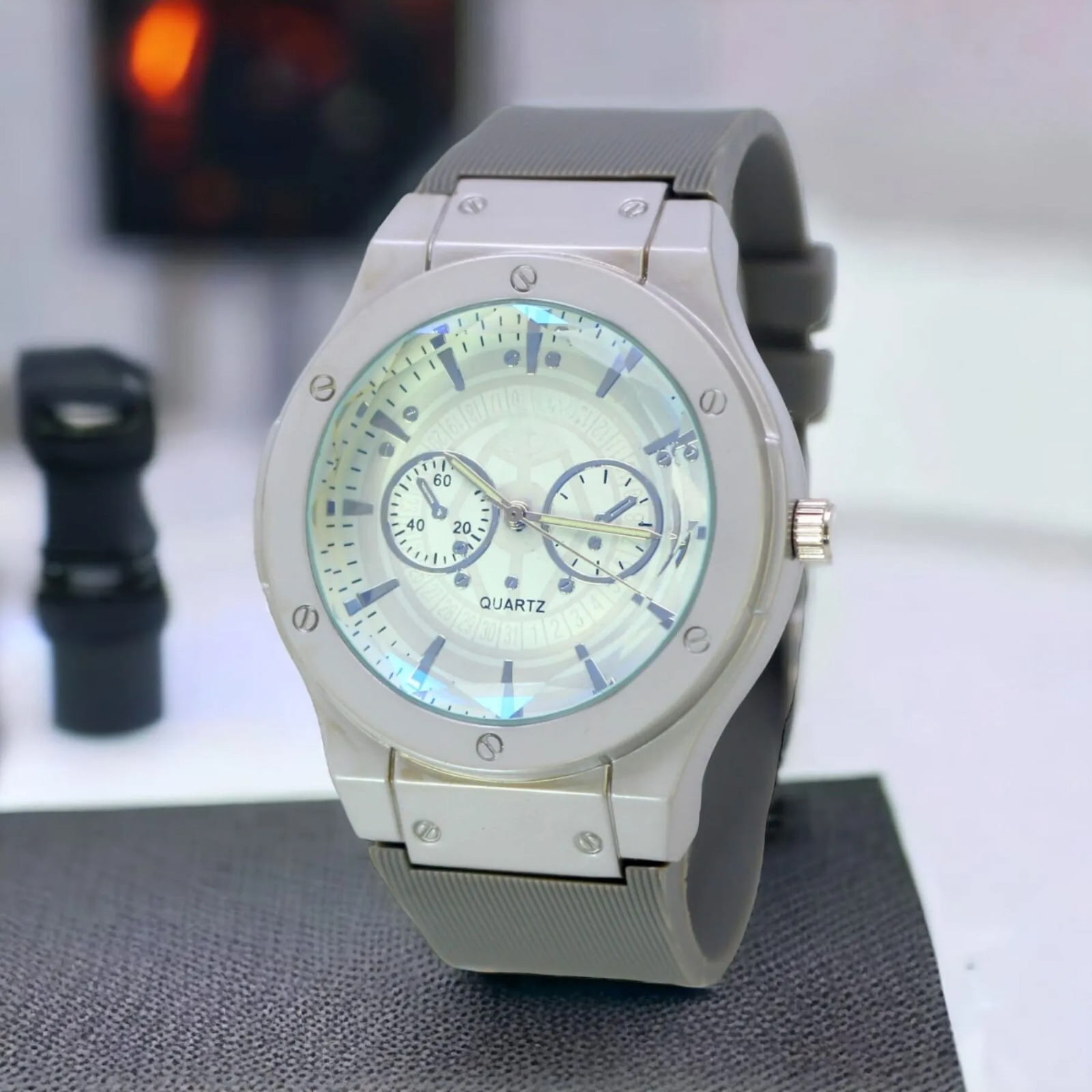 Men’s Watch For Mens Stylish and Durable design Perfect For Sports And Outdoor Activities Comfortable To Wear With Adjustable Strap