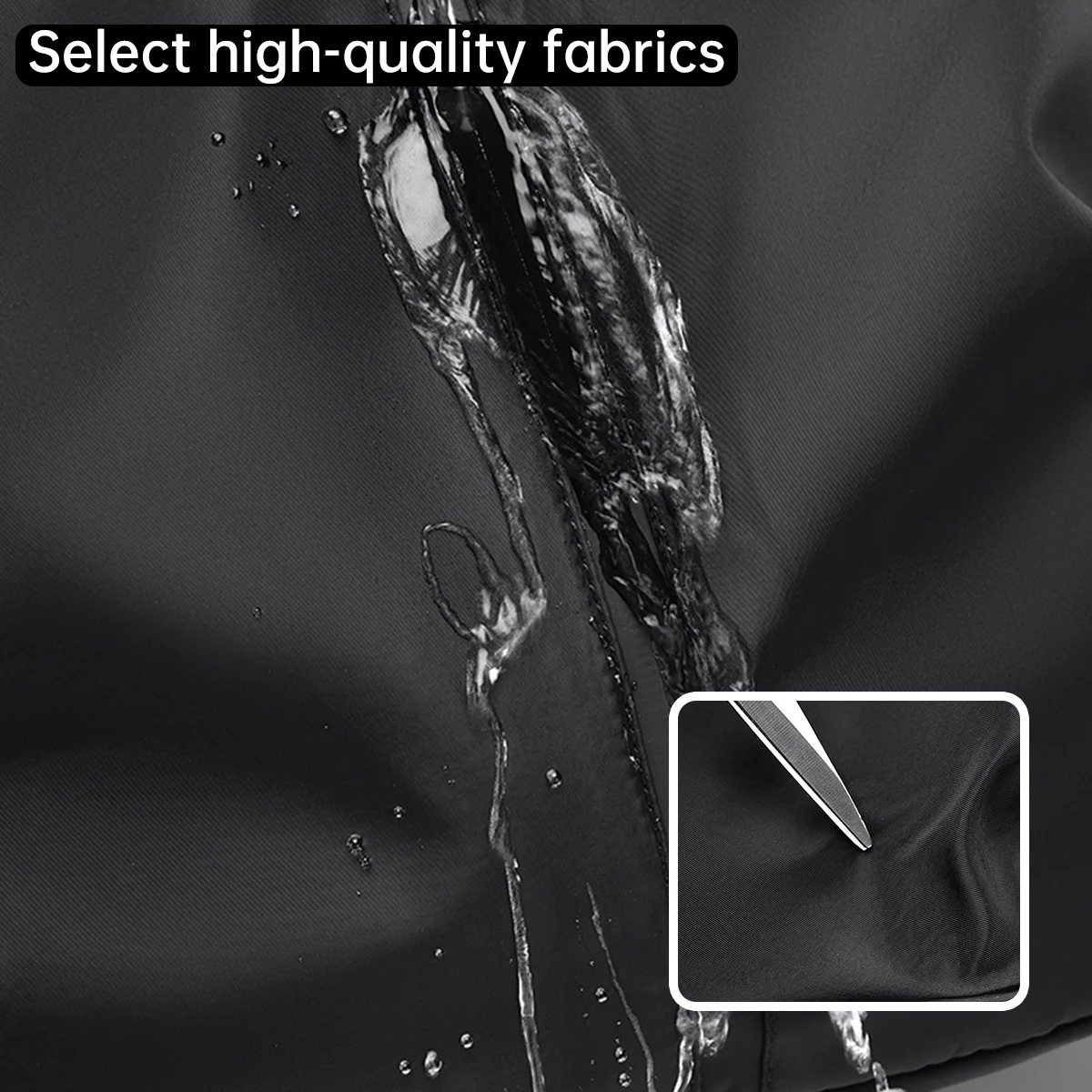 Men's Casual Large Capacity Travel Backpack Lightweight Waterproof Computer Backpack Student School Bag Unisex ( NO USB PORT )