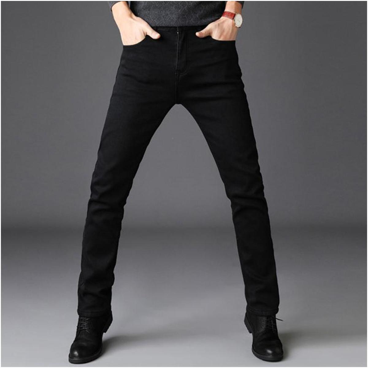 Black Color Jeans Pants For Men