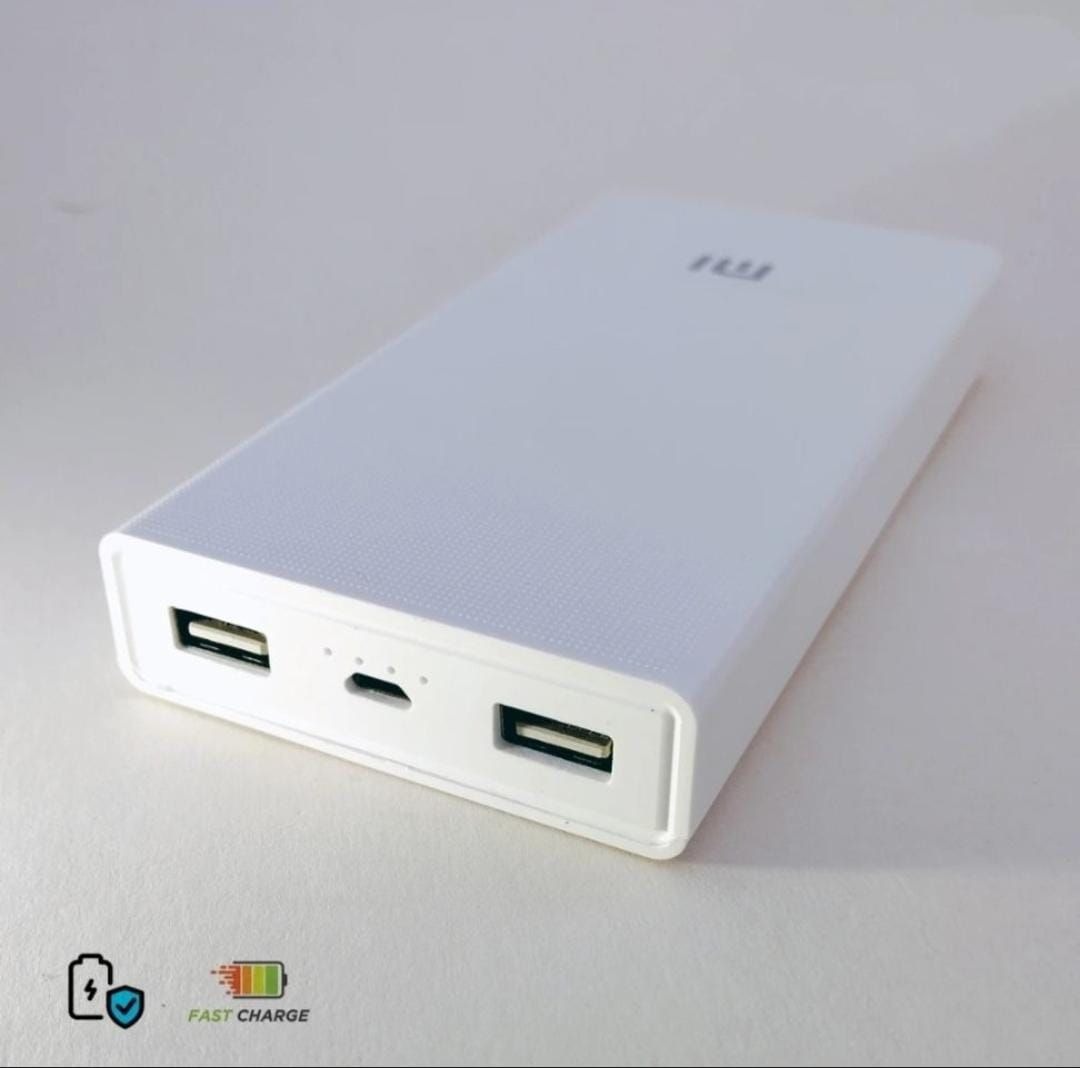“Xiaomi Redmi 20000mAh Portable Power Bank – Fast Charging High-Capacity Battery Pack for All Smartphones”