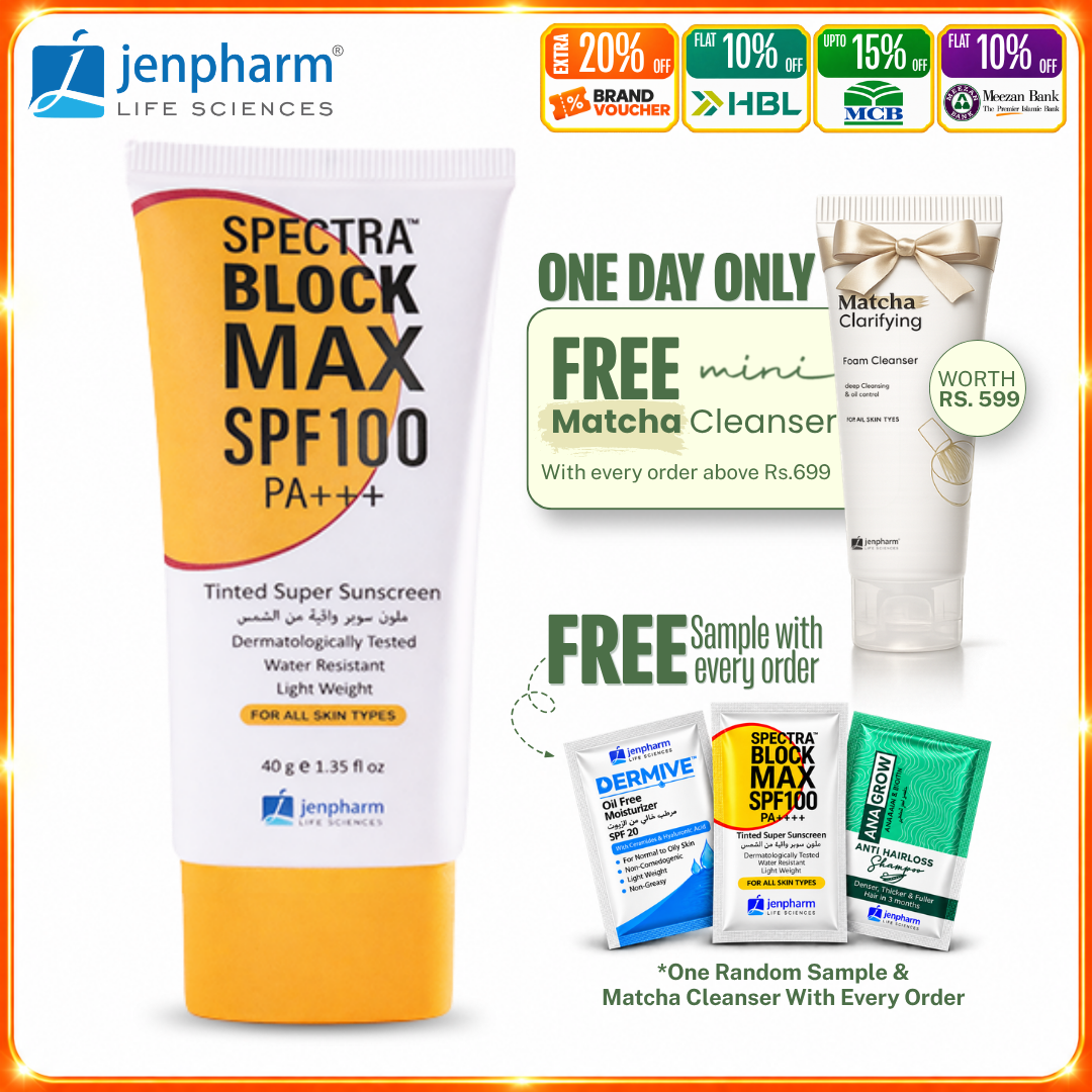 Jenpharm - Spectrablock Max SPF 100 Tinted 40gm.