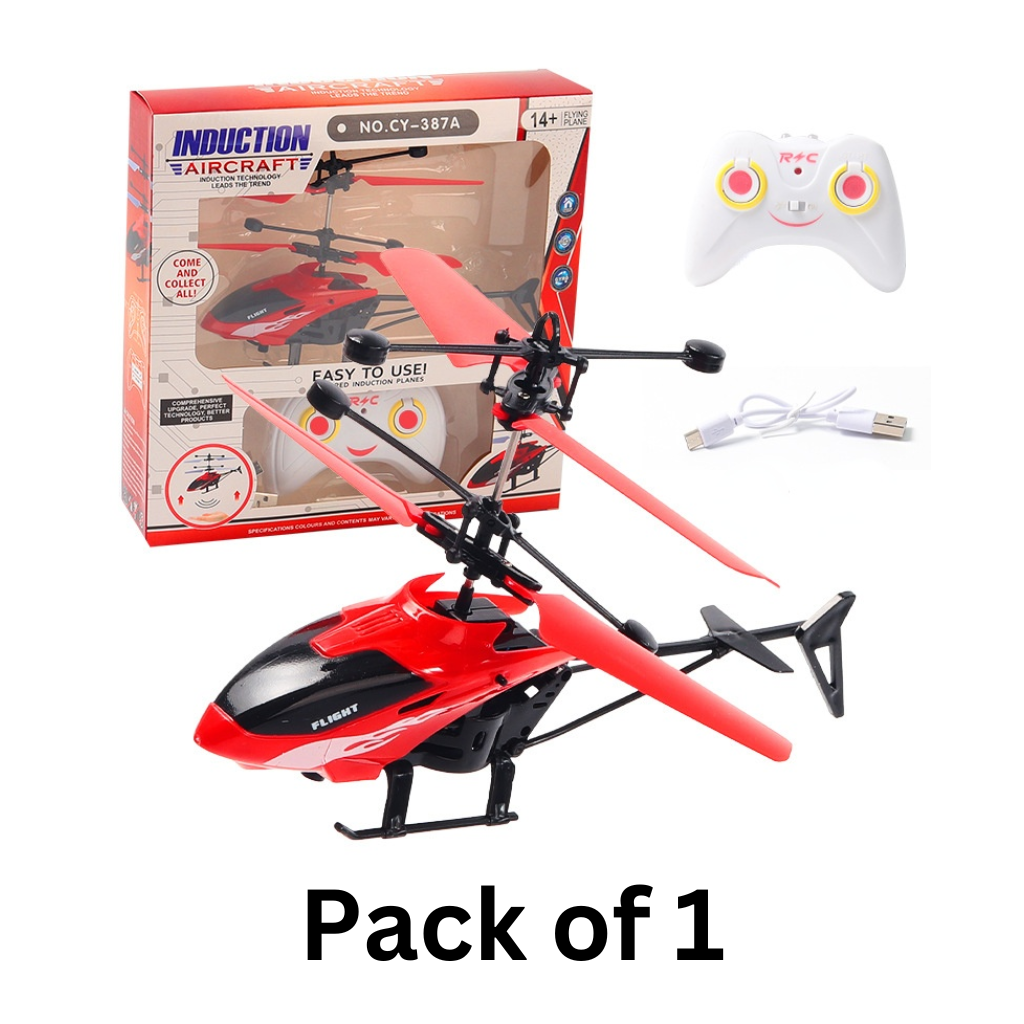 Best RC Helicopter with Remote Control | Rechargeable & Easy to Fly | Perfect Birthday Gift for Kids & RC Toy Lovers