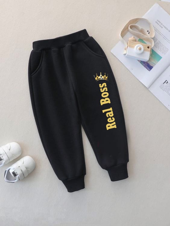 Real Boss By Rich Man Kids 2 Piece Tracksuit Sweatshirt & Sweatpants Set