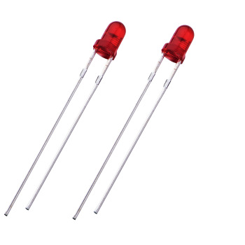 Pack of 5 - 3mm Red Led Light Emitting Diode