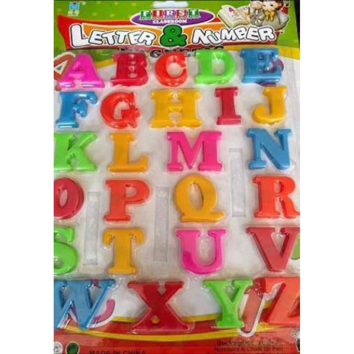 Pack Of Large Size Magnetic Alphabet Letter Refrigerator Magnets Learning