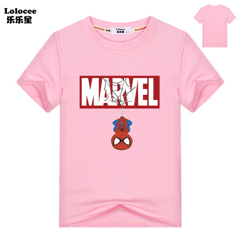 Boys New Marvel Spider Man Cartoon T 