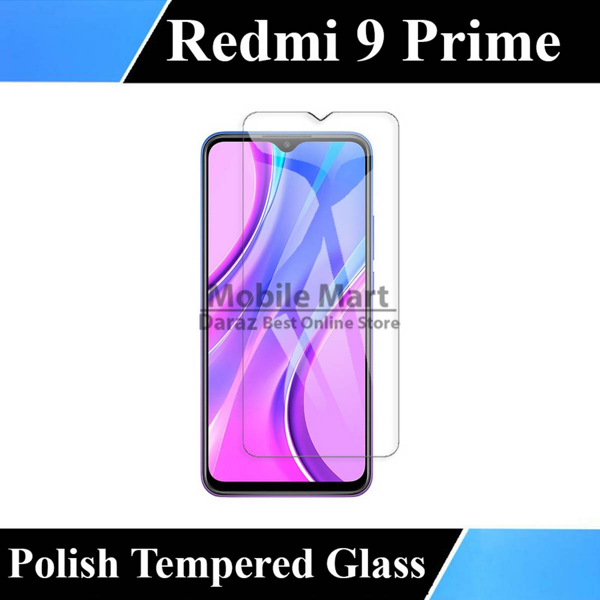 redmi 9 prime 11d glass