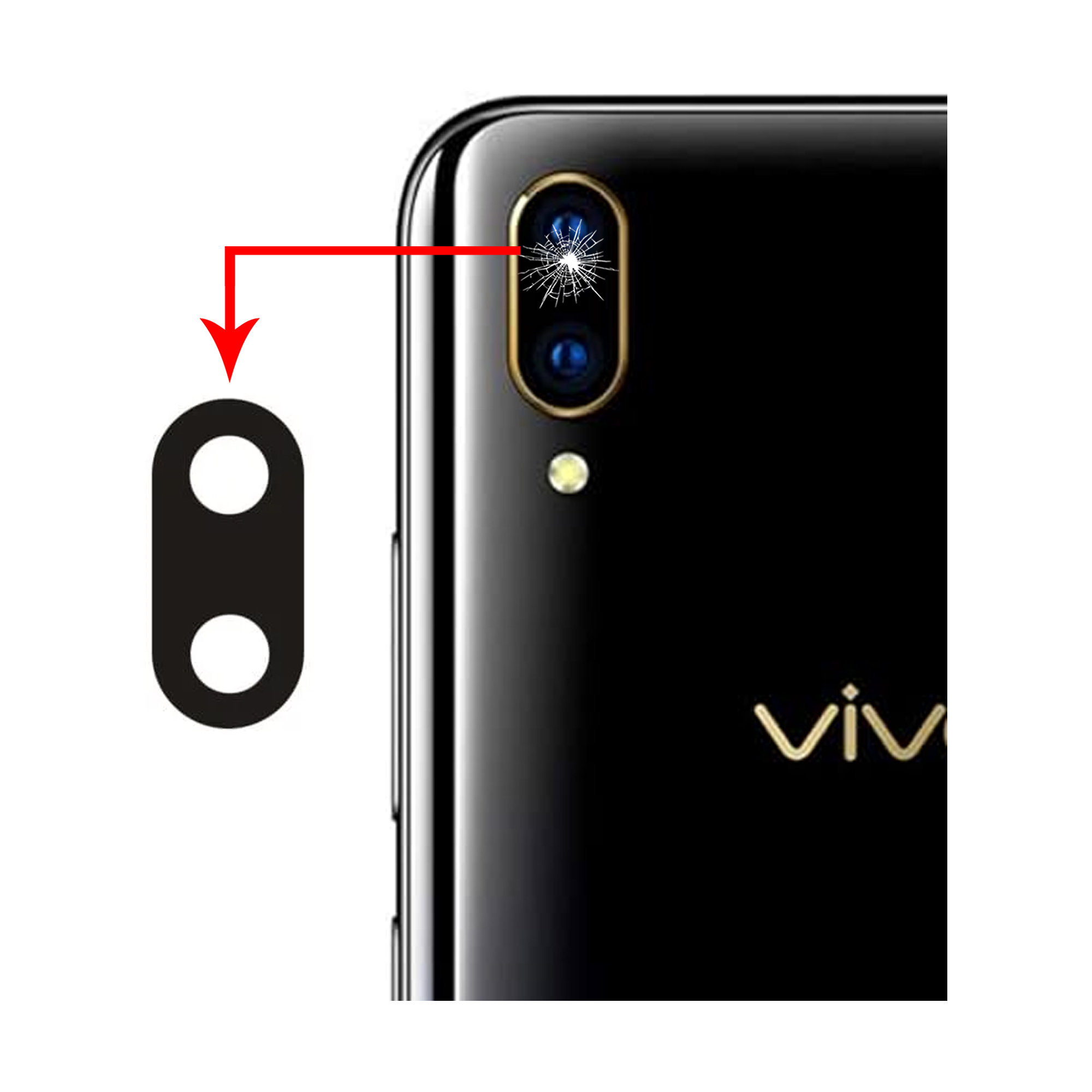 Screen Protector Vivo V11 Pro Back Camera Glass Vivo V11 Pro