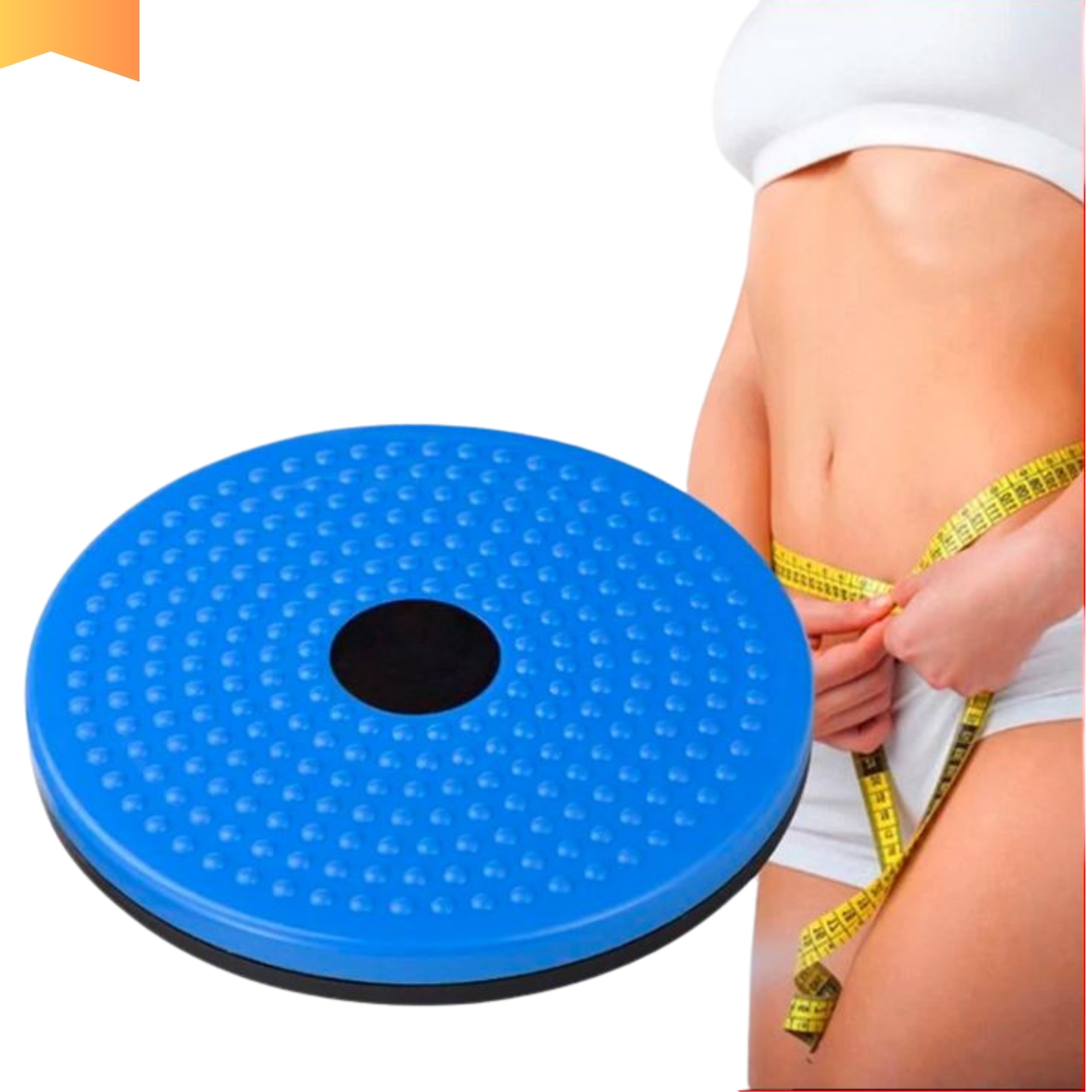 COLORFUL AB TWSITER WAIST TUMMY TRIMMER DISC FOR WOMEN AND MEN ROTATING BOARD EXERCISE FITNESS SPORTS EQIUPMENT FOR HOME GYM