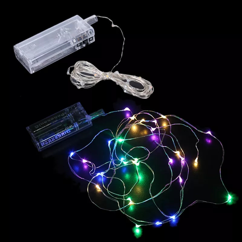 10Ft 30LEDs Chilli Milli Mini Fairy Lights Battery Operated String