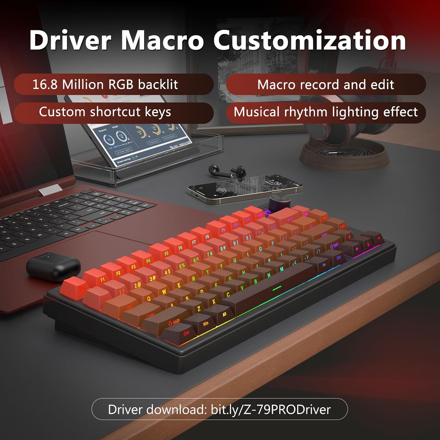 E-Yooso Z-79 Pro RGB Tri-Mode Mechanical Keyboard Gradient Red 79-Keys with Mint Mambo Switch Side Printed Keycaps 23 4df036f9ca519e17937a45edd2733e5f
