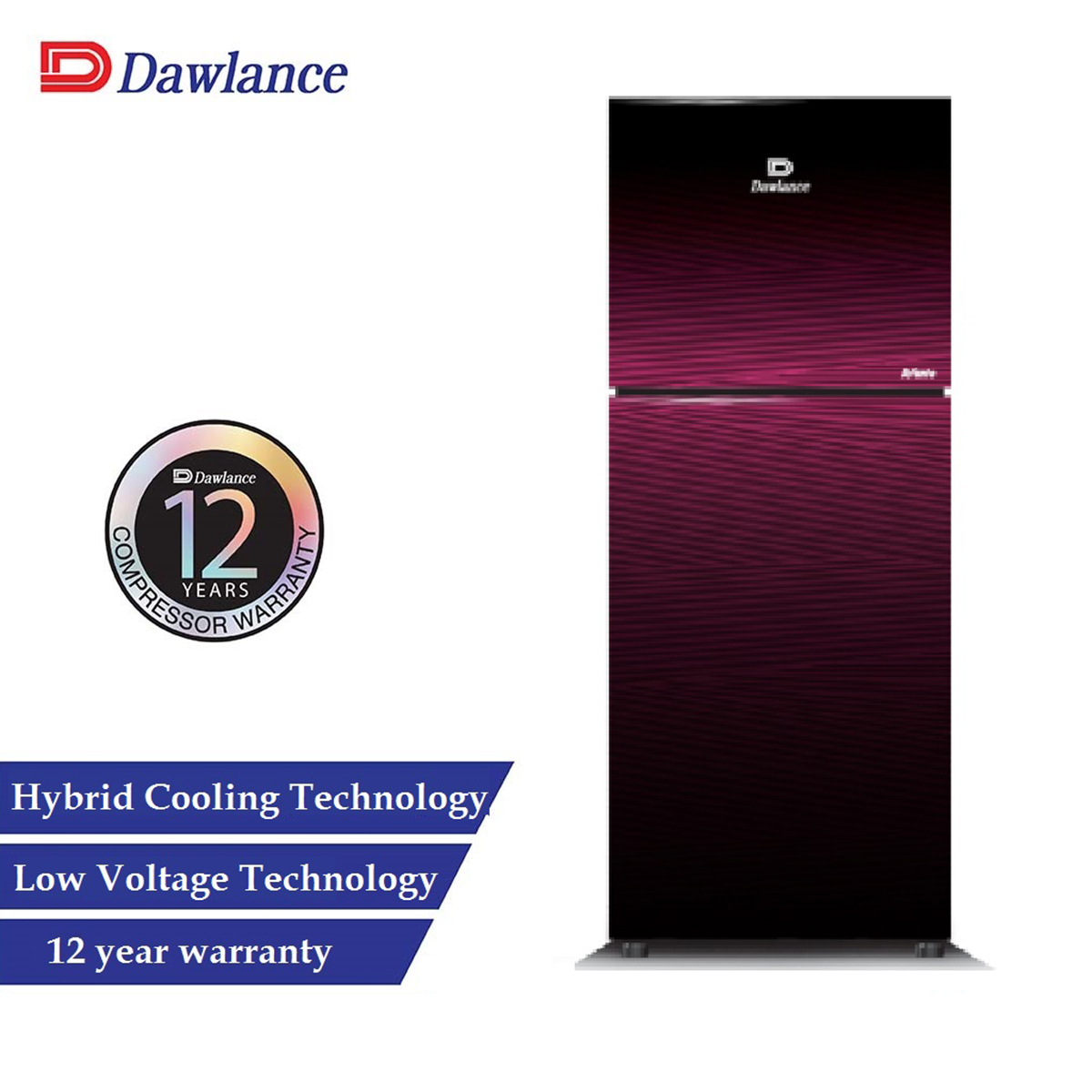 dawlance 9173 wb avante gd 12 cft refrigerator