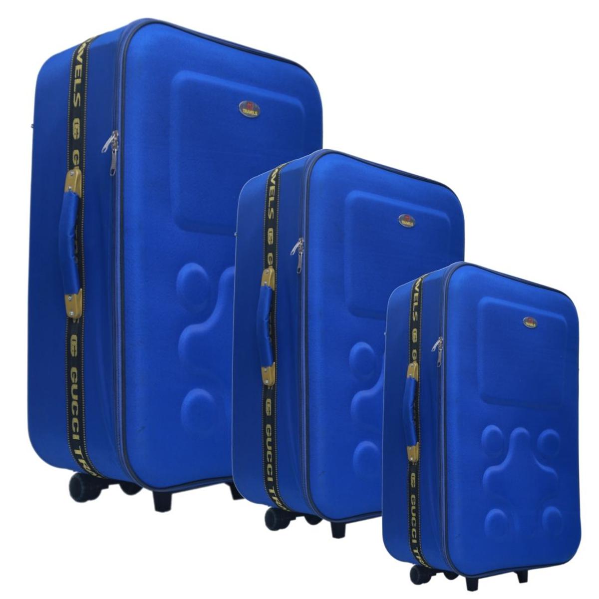 Travel Buddy Soft-side Trolley Luggage Set Of 3: Buy Online at Best Prices  in Pakistan 