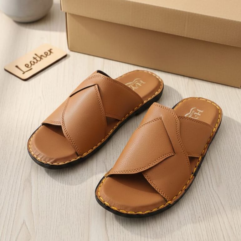 Slippers for Men Summer Breathable Materials Casual Comfort Style Multi-Color Available